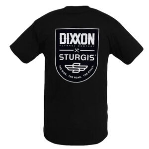 Dixxon Sturgis Ride Roar Rally Badge T-Shirt Men's XL Black